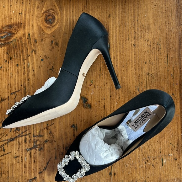 Badgley Mischka Cher Black - Picture 5 of 11